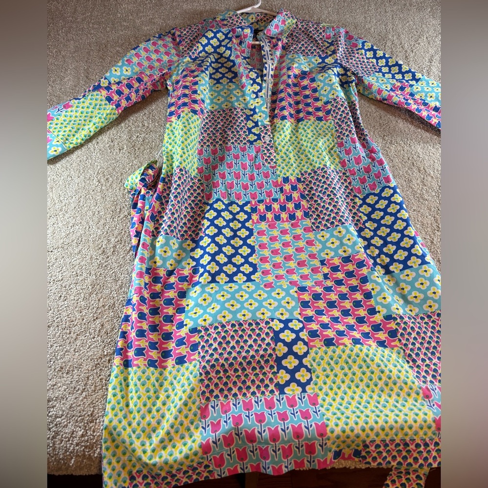 Talbots Multicolor Floral Blouse